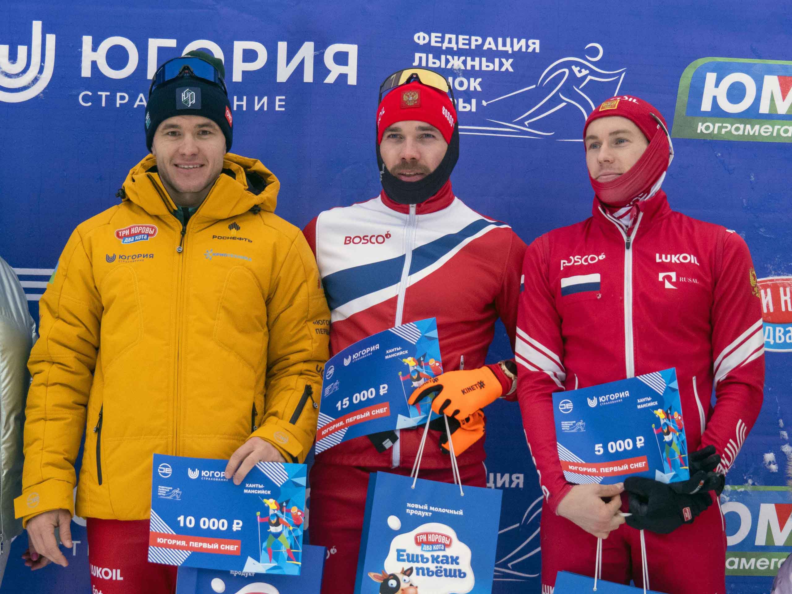Андрей Мельниченко - серебряный призер «Югории. Первый снег»